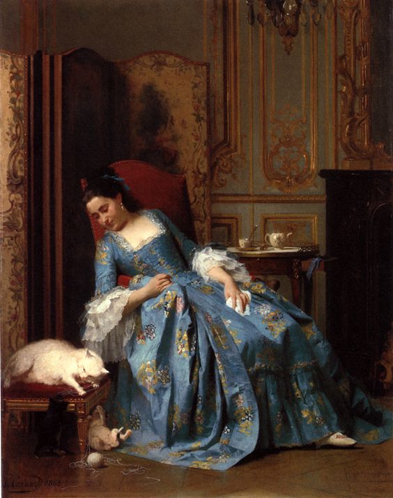 by Gustave-Leonard de Jonghe (Belgian 1829-1893)